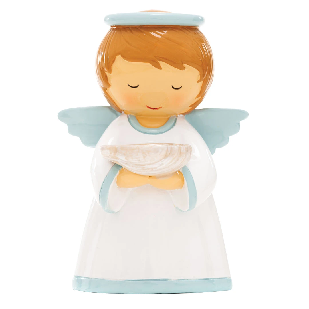 Little Drops Of Water Schutzengel Zur Heiligen Taufe Mit Muschel Blau 18021 (S) 3 Little Drops Of Water Schutzengel Zur Heiligen Taufe Mit Muschel Blau 18021 (S)