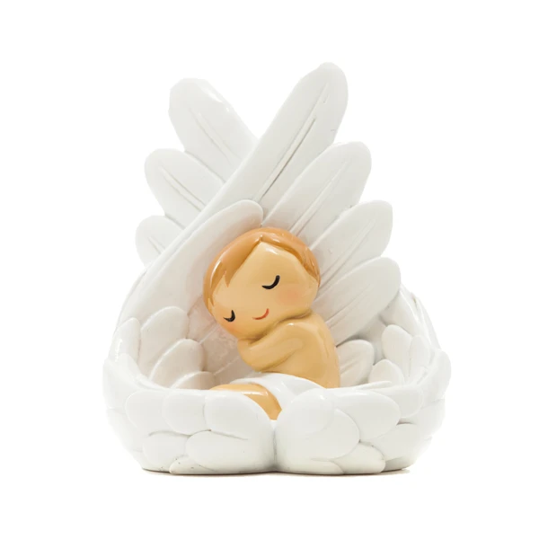 Little Drops Of Water Baby Schläft Beschützt In Engelsflügeln Figur 185208YX 3 Little Drops Of Water Baby Schläft Beschützt In Engelsflügeln Figur 185208YX