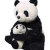 Wild Republic 19398 Panda Mit Kind Ca 40 Cm Plüsch Mit Öko-Füllung