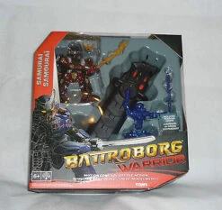 Battroborg Warrior Samurai Motion Control Battle Action Tomy T60851