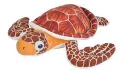 Wild Republic 21477 Mini Karettschildkröte Loggerhead Turtle Ca 20cm Plüsch