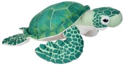 Wild Republic 21597 Living Ocean Grüne Meeresschildkröte Ca 43cm Plüsch