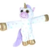 Wild Republic 21680 Huggers Plüschtier Mit Schnapparmband 20cm - Einhorn Punkte -Nici || Wild Republic || Depesche Verkäufe 21680