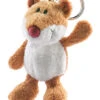 Nici 23566 Schlüsselanhänger Hamster 10cm Plüsch Bean Bags -Nici || Wild Republic || Depesche Verkäufe 23566