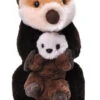 Wild Republic 24096 Otter Mit Kind Ca 40 Cm Plüsch Mit Öko-Füllung