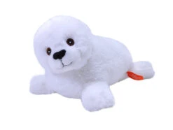 Wild Republic 24811 Ecokins Mini Sattelrobbe Baby Harp Seal Ca. 20cm Plüsch