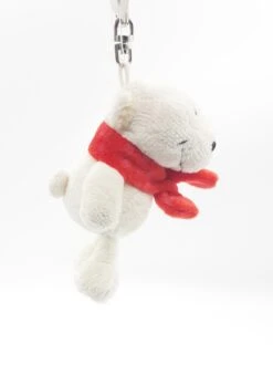 Nici 25950 Schlüsselanhänger Eisbär Mit Rotem Schal 10cm Plüsch Polar Bär -Nici || Wild Republic || Depesche Verkäufe 25950 3