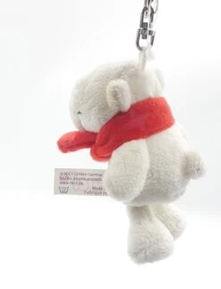 Nici 25950 Schlüsselanhänger Eisbär Mit Rotem Schal 10cm Plüsch Polar Bär -Nici || Wild Republic || Depesche Verkäufe 25950 4