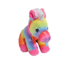 Wild Republic 26018 Pocketkins Regenbogen Einhorn Ca 12cm Plüsch