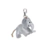 Schaffer 2702 Schlüsselanhänger Anhänger Glitz & Glamour Elefant Silber Ca 8cm