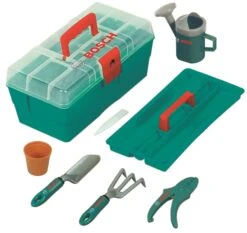 Theo Klein 2791 Bosch Mini Gartenbox Für Kinder 8-teilig Mit Großer Box