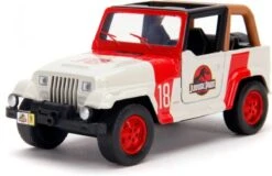Dickie Toys Jada Jurassic Park Jeep Wrangler Auto 1:32 Mit Freilauf Die Cast