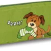 Nici 32389 Schlamper Federmäppchen Mini Filou Hund Mit Socke Grün 19x7cm -Nici || Wild Republic || Depesche Verkäufe 32389 me