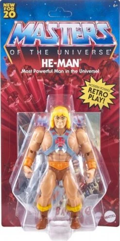 MATTEL Masters Of The Universe Actionfigur Inkl. Comic Ca. 14cm - He-Man