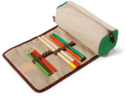 Nici 33432 Schlamper Mäppchen Zum Rollen Eichhörnchen Qunicy Oak 19x7cm -Nici || Wild Republic || Depesche Verkäufe 33432 me1