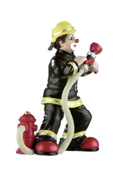 Gilde 35407 Feuerwehr Clown Kunstharz Dekofigur 15cm Dekoration -Nici || Wild Republic || Depesche Verkäufe 35407 3 7RkdzUmupqCHVr