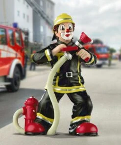 Gilde 35407 Feuerwehr Clown Kunstharz Dekofigur 15cm Dekoration -Nici || Wild Republic || Depesche Verkäufe 35407 5 7tHq8adgIl7fU7