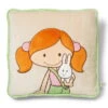 Nici 35507 Kissen MiniLara Mit Hase Wonderland Quadratisch 35x35cm Plüsch -Nici || Wild Republic || Depesche Verkäufe 35507 me