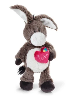 Nici 38574 LOVE Esel Mit Herz Ca 35cm Schlenker Plüsch Kuscheltier Liebe