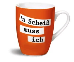 Nici 39223 Tasse Nashorn "´n Scheiss Muss Ich" Porzellan Kaffeetasse Teetasse Wild Friends -Nici || Wild Republic || Depesche Verkäufe 39223a 2048x1710