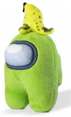 Among Us Plüsch Kuscheltier Ca 13cm - Grün Mit Banane