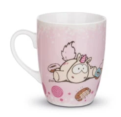 Nici 41953 Tasse Zuckerschnecke Porzellan Kaffeetasse Einhorn Theodor & Friends -Nici || Wild Republic || Depesche Verkäufe 41953 02 ZA Frei 2048x1989