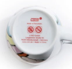 Nici 42234 Tasse Einhorn Rainbow Flair + Theodor & Friends 8x10cm Porzellan -Nici || Wild Republic || Depesche Verkäufe 42234 02 ZA me