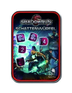 Pegasus Rollenspielwürfel Würfelset Schattenwürfel Shadowrun Rot 134101 - Neue Version