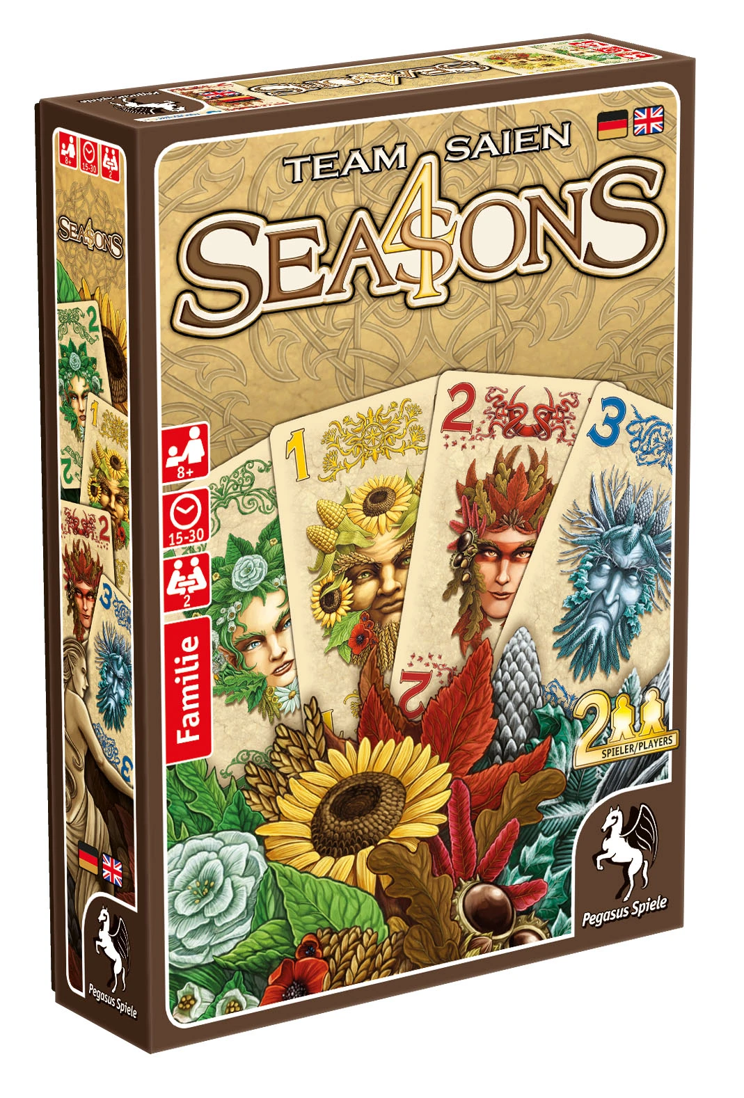 4 Seasons Spannendes, Schnelles Kartenspiel Für 2 Spieler Pegasus 18281G 3 4 Seasons Spannendes, Schnelles Kartenspiel Für 2 Spieler Pegasus 18281G
