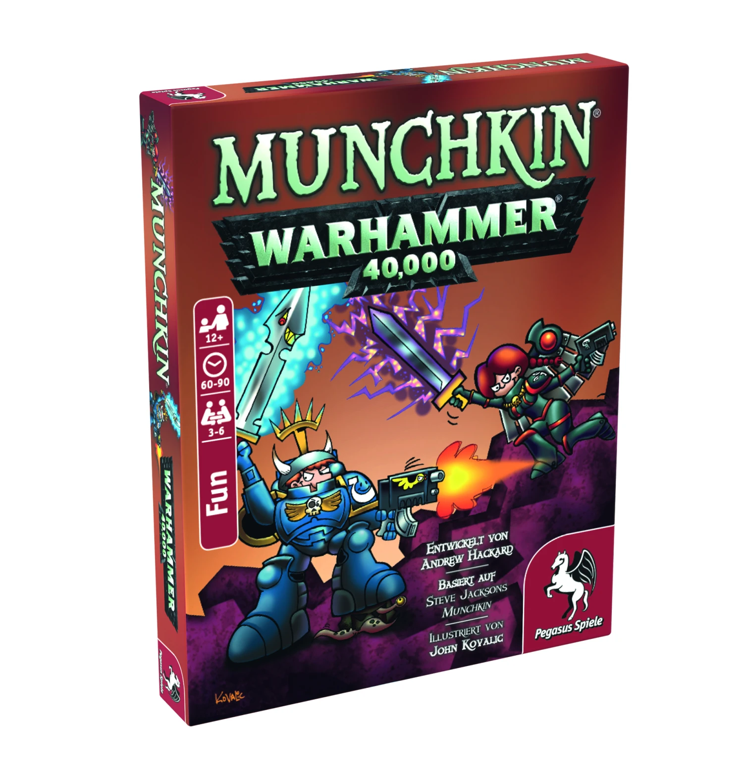 Munchkin Warhammer 40.000 Kartenspiel Pegasus Spiele 17015G 3 Munchkin Warhammer 40.000 Kartenspiel Pegasus Spiele 17015G