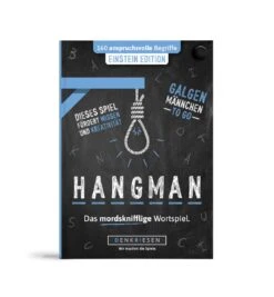 Hangman (Galgenmännchen To Go) - Einstein Edition Für Anspruchsvolle Begriffe -Nici || Wild Republic || Depesche Verkäufe 4260528090808 01 2