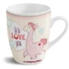 Nici 42710 Tasse Rosa Lama La-La-Love-You Porzellan Kaffeetasse Teetasse 310ml -Nici || Wild Republic || Depesche Verkäufe 42710 01 HA Frei 2048x1890