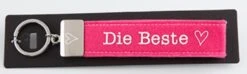 Depesche 4298 Glücksfilz Schlüsselband Anhänger 001 Die Beste