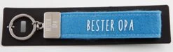 Depesche 4298 Glücksfilz Schlüsselband Anhänger 006 Bester Opa