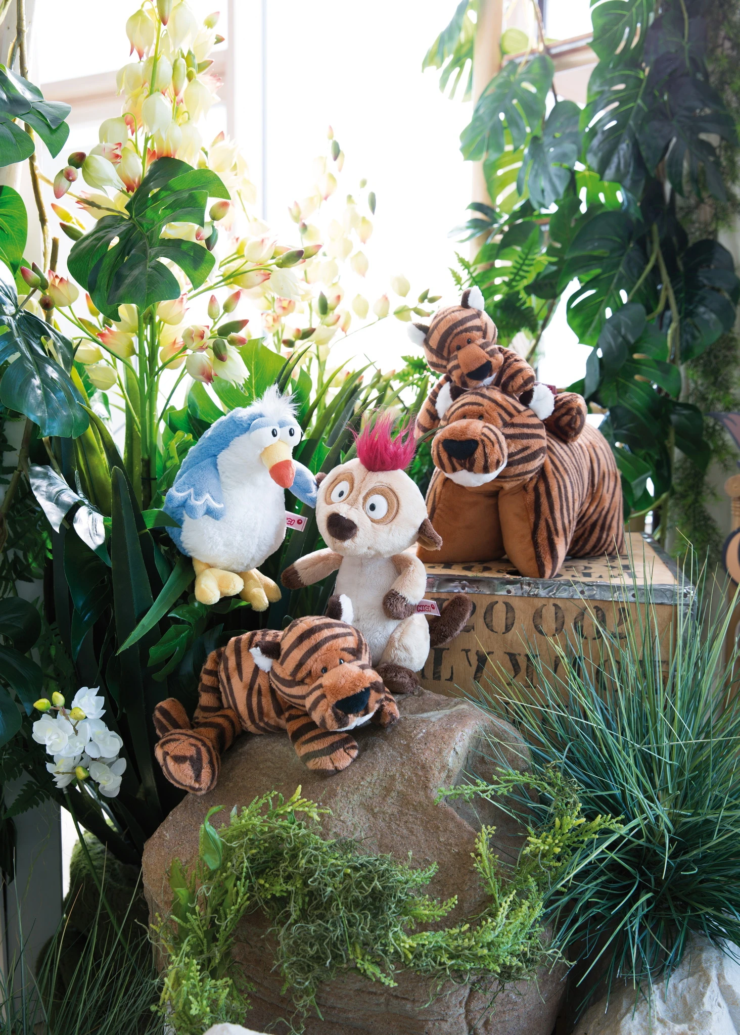 Nici 43896 Ara Jungle Dan Ca 20cm Wild Friends Plüsch 4 Nici 43896 Ara Jungle Dan Ca 20cm Wild Friends Plüsch – Bild 2