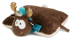 Nici 44127 Kuscheltier-Kissen 2-in-1 Rentier Reny Heart 40x30cm Plüsch Winter -Nici || Wild Republic || Depesche Verkäufe 44127 02 ZA Frei me