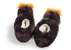 Nici 44132 Hausschuhe FelsenPinguin Frizzy Figürlich Plüsch Gr 34-37 (M) -Nici || Wild Republic || Depesche Verkäufe 44132 03 ZA 2048x1447