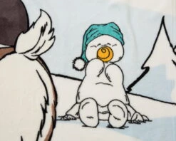 Nici 44158 Kuschel-Decke Winter Glamour Rentier Gans Pinguin 125x160cm Plüsch -Nici || Wild Republic || Depesche Verkäufe 44158 04 ZA me