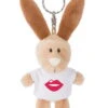 Nici 44728 Schlüsselanhänger Hase Mit T-Shirt Ca 10cm - Kussmund Lippen Liebe Kuß -Nici || Wild Republic || Depesche Verkäufe 44728 01 HA Frei 1462x2048