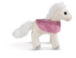 Nici 44895 Weißes Pferd White Peach Stehend Mit Satteldecke 16cm Plüsch -Nici || Wild Republic || Depesche Verkäufe 44895 03 ZA me