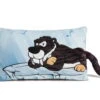 Nici 45318 Kissen Säbelzahntiger Rodriguez Rechteckig Ca 43x25cm Stone Age Plüsch -Nici || Wild Republic || Depesche Verkäufe 45318 01 HA Frei 2048x1638