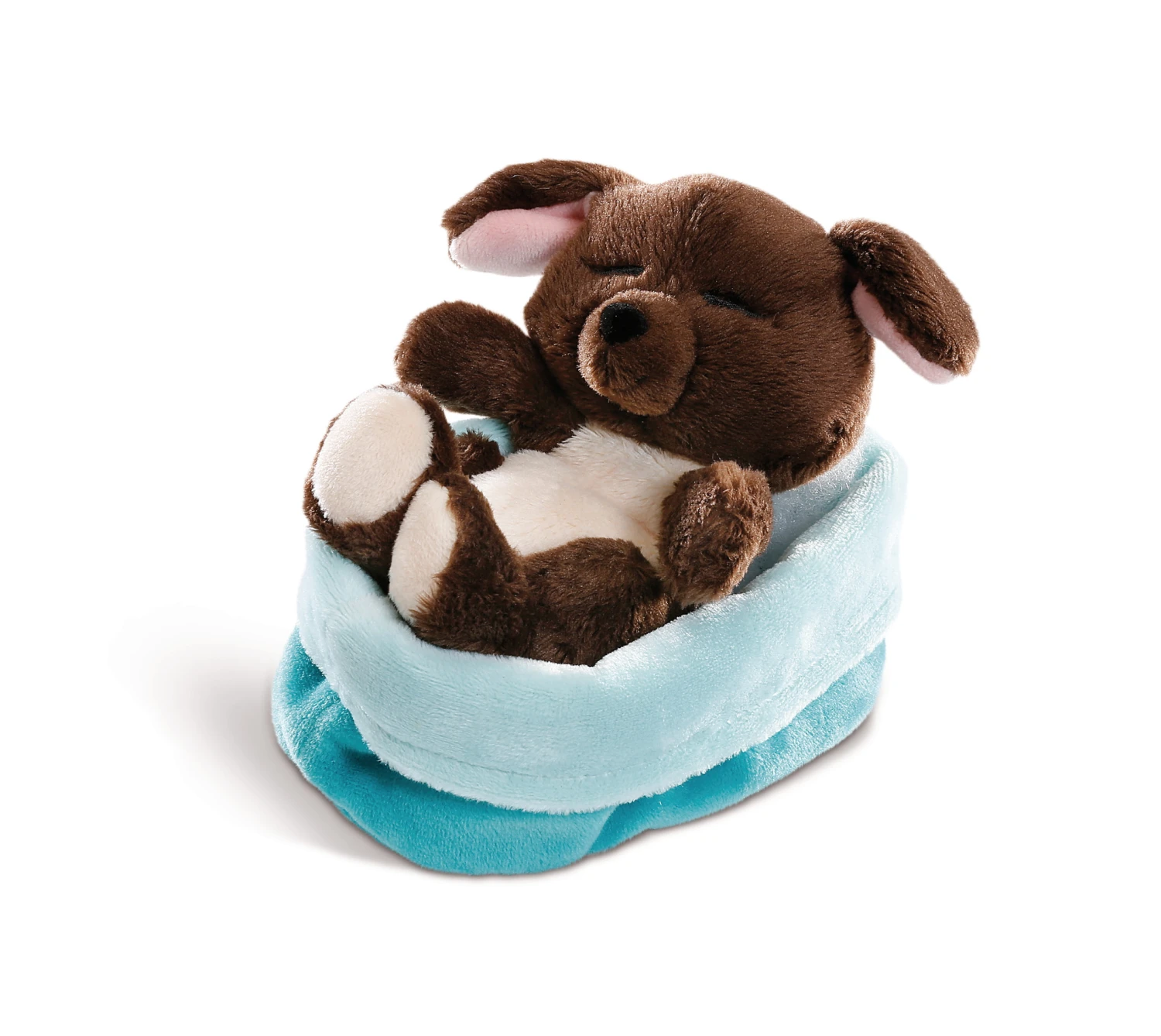 Nici 48112 Sleeping Puppies Schlafendes Hundebaby Im Körbchen 12cm Dunkelbraun 4 Nici 48112 Sleeping Puppies Schlafendes Hundebaby Im Körbchen 12cm Dunkelbraun – Bild 2