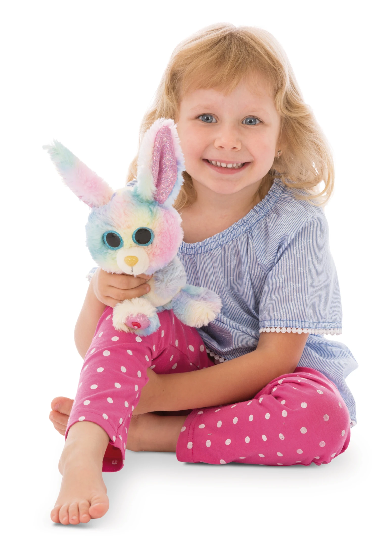 Nici 45561 Glubschis Hase Rainbow Candy Ca 15cm Plüsch Kuscheltier 4 Nici 45561 Glubschis Hase Rainbow Candy Ca 15cm Plüsch Kuscheltier – Bild 2