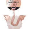 Nici 46989 Taschenanhänger Schutzbommel Mit Flügeln + Pompon Metallbuchstabe U -Nici || Wild Republic || Depesche Verkäufe 46989 01 HA Frei 1462x2048