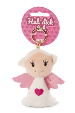 Nici 47060 Schlüsselanhänger Guardian Angels Schutzengel 9cm Herz