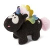 Nici 47374 Schwarzes Einhorn Rainbow Yin & Yang 13cm Stehend Plüsch Kuscheltier -Nici || Wild Republic || Depesche Verkäufe 47374 01 HA Frei 2048x1703