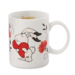 Nici 47491 Porzellan-Tasse Love Hase Forever In My Heart 350ml Kaffeetasse