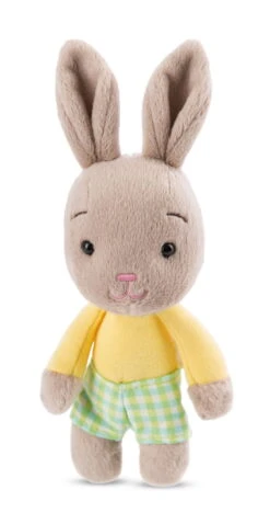 Nici 47513 Happy Bunnies Bunny Hase Braun Gelbes Shirt 15cm Plüsch Kuscheltier -Nici || Wild Republic || Depesche Verkäufe 47513 04 ZA Frei 1059x2048