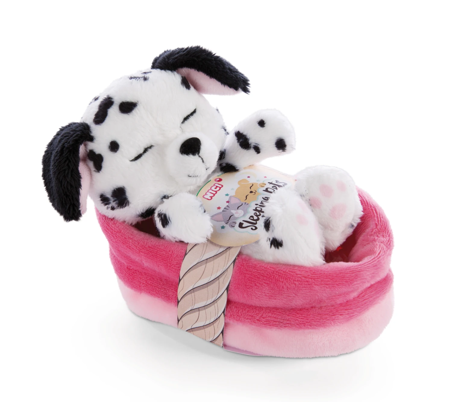 Nici 47891 Sleeping Pets Puppies Schlafender Dalmatiner Welpe Im Körbchen 12cm 3 Nici 47891 Sleeping Pets Puppies Schlafender Dalmatiner Welpe Im Körbchen 12cm