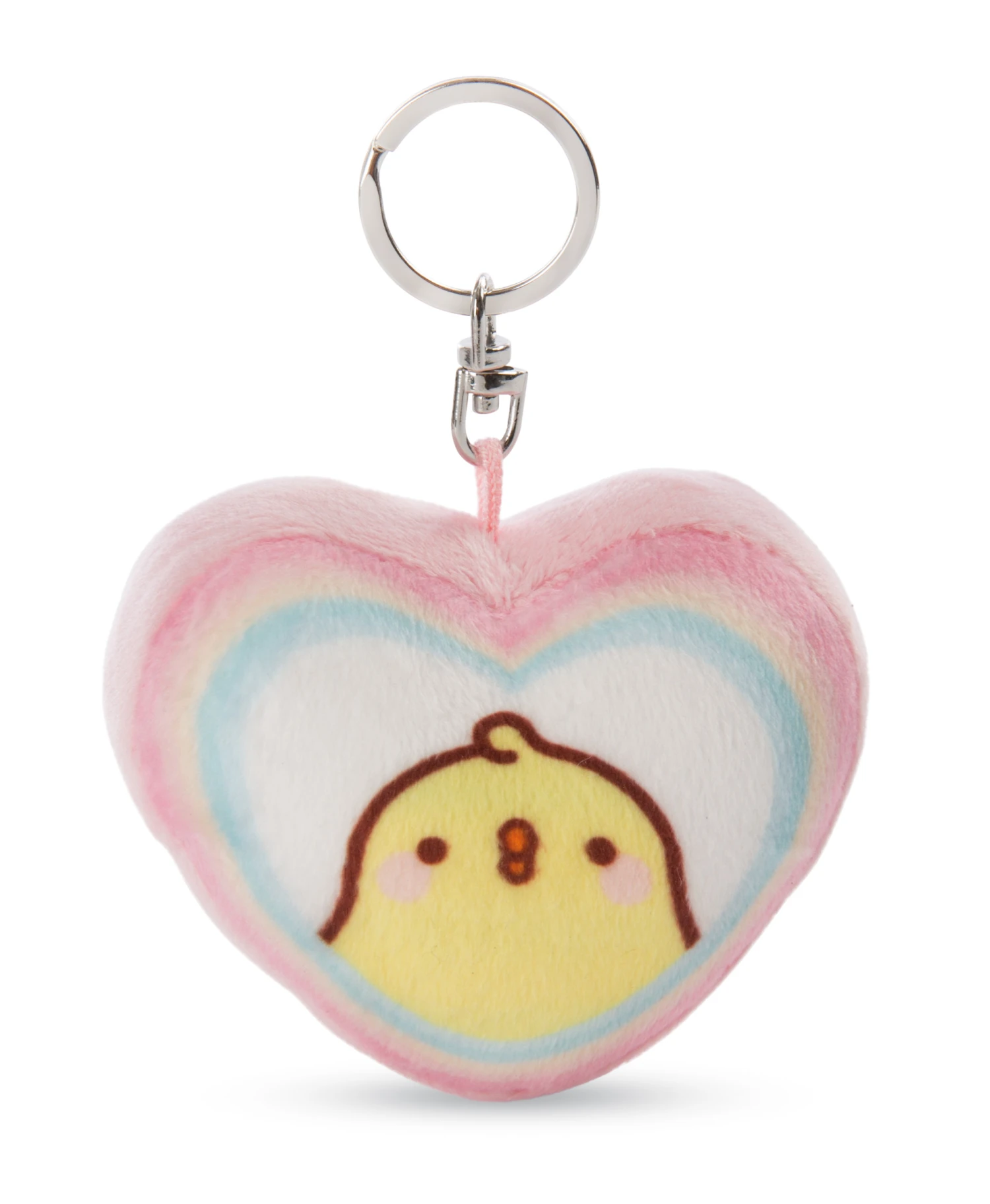 Nici 48222 Schlüsselanhänger Herzförmig PiuPiu Molang Regenbogen 8cm Kawaii 3 Nici 48222 Schlüsselanhänger Herzförmig PiuPiu Molang Regenbogen 8cm Kawaii
